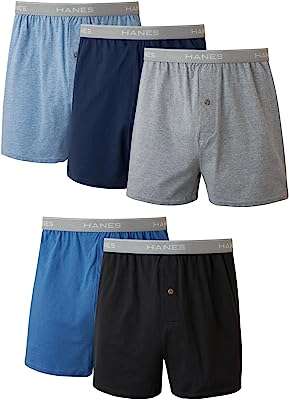 Lot de 5 boxers tissés hans pour hommes. DIAYTAR COTE D'IVOIRE  est votre partenaire de confiance pour des achats en ligne à prix réduits. Explorez notre site pour trouver tout ce dont vous avez besoin, des appareils électroménagers de renom aux gadgets étonnants, et profitez de nos offres exclusives pour réaliser des économies incroyables.