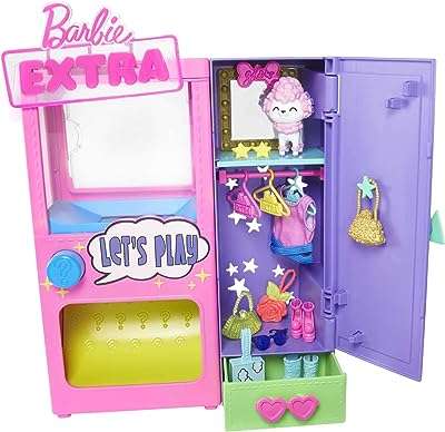 Barbie extra surprise fashion playset 20 pièces comprenant un placard pour chien caniche avec bouton. DIAYTAR COTE D'IVOIRE, votre destination en ligne pour des produits discount de qualité. Avec notre large choix de produits allant de la maison à la technologie, en passant par la mode et les gadgets, vous êtes assuré de trouver tout ce dont vous avez besoin à des prix défiant toute concurrence.