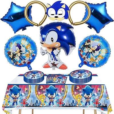 Fournitures de fête d'anniversaire sue 49 pièces ensemble décorations à thème. DIAYTAR COTE D'IVOIRE, votre solution intelligente pour des achats malins. Découvrez notre boutique en ligne et bénéficiez de prix discount sur une large sélection de produits pour la maison, l'électroménager, l'informatique et la mode. Ne manquez pas l'opportunité de faire des économies avec DIAYTAR COTE D'IVOIRE !