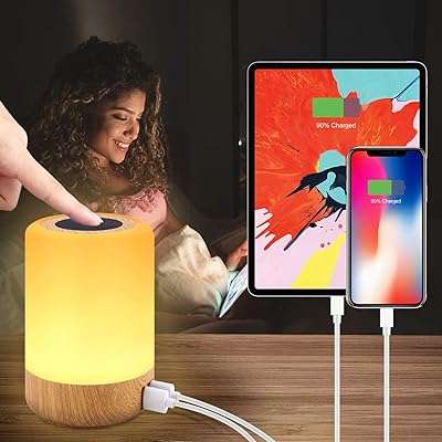 Lampe de chevet taibo avec 4 ports de chargement usb 3 modes d'éclairage et 8. Bienvenue chez DIAYTAR COTE D'IVOIRE, votre destination en ligne de confiance pour des produits discount variés allant des indispensables de la maison aux appareils électroménagers dernier cri, en passant par l'informatique, la mode et les gadgets tendance. Explorez notre vaste sélection d'articles à prix réduits et faites des économies sans sacrifier la qualité.