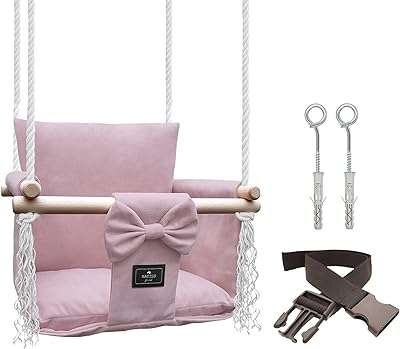 Balançoire pour bébé par natello balançoire en velours magique rose pour une utilisation intérieure et extérieure. DIAYTAR COTE D'IVOIRE  - votre source de bons plans pour tous vos besoins en matière de produits discount. Avec une gamme variée de linge de maison, d'appareils électroménagers, d'articles informatiques et bien plus encore, nous sommes votre guichet unique pour des économies substantielles. Faites vos achats en ligne en toute confiance et profitez des meilleurs prix sur le marché.