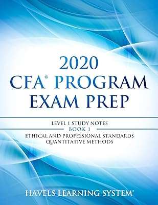 Préparation à l'examen du programme cfa 2020 niveau 1 : 1