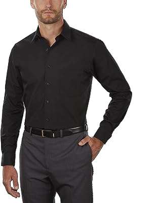 Chemise en popeline à col uni van heusen pour hommes. DIAYTAR COTE D'IVOIRE  - votre destination pour des produits de qualité à prix réduits. Parcourez notre boutique en ligne pour trouver des offres exceptionnelles sur des articles de maison, d'électroménager, de mode et de gadgets, et économisez tout en enchérissant votre style de vie.