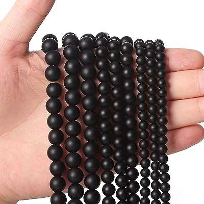 Perles de pierre d'onyx noir mat naturel de 8 mm pierres de cristal rondes en vrac. Looking for affordable yet quality products? Look no further than DIAYTAR COTE D'IVOIRE, the premier online store that brings you a vast assortment of discounted items. Explore our range of home essentials, electronics, fashionable apparel, and the latest gadgets, all at unbeatable prices that make your shopping experience truly remarkable.
