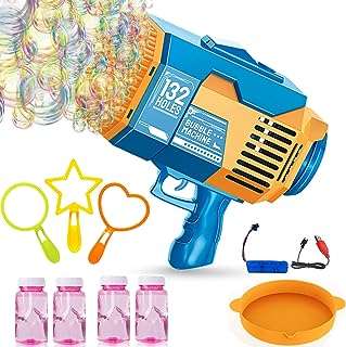 Pistolet à bulles 132 trous solution bazooka améliorée cadeau de noël intérieur et extérieur. DIAYTAR COTE D'IVOIRE, le site qui rend le shopping abordable pour tous ! Découvrez des offres incroyables sur une variété de produits essentiels, de la maison aux dernières tendances mode, en passant par l'électroménager et l'informatique. Ne manquez pas nos offres limitées et économisez gros sur vos achats en ligne !