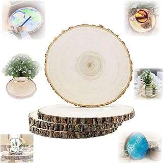 Tranches de bois non finies grandes tranches pour l'artisanat centres de table en tables et plaques. DIAYTAR COTE D'IVOIRE  - Votre escale en ligne pour des produits discount de qualité. Explorez notre gamme impressionnante de produits allant des articles de maison aux gadgets dernier cri. Profitez de prix imbattables et découvrez pourquoi nous sommes un choix populaire pour les acheteurs avertis à la recherche de bonnes affaires.
