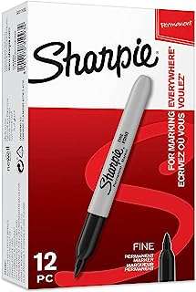 Marqueurs permanents sharpi | pointe fine noir 12 pièces. À la recherche de produits discount de qualité ? Ne cherchez plus ! DIAYTAR COTE D'IVOIRE  vous propose une sélection variée d'articles pour la maison, l'électroménager, l'informatique et la mode à des prix imbattables. N'hésitez plus et faites des économies en optant pour nos offres attractives !