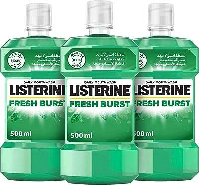 Rince de bouche listerine freshburst 500 ml paquet de 2+1. Vous cherchez à faire des économies sans sacrifier la qualité ? Faites confiance à DIAYTAR COTE D'IVOIRE, votre boutique en ligne où vous trouverez une large sélection d'articles discount pour tous les goûts. Profitez de nos prix compétitifs sur des produits allant de la maison à l'électroménager, en passant par l'informatique et la mode.