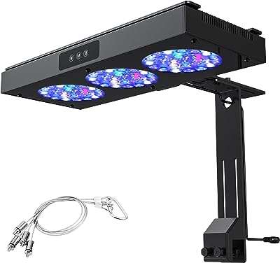Lumière led pour aquarium nekro 150 w lumière marine à spectre. À la recherche de bons plans en ligne ? Ne cherchez pas plus loin que DIAYTAR COTE D'IVOIRE  ! Notre boutique généraliste vous propose une large gamme de produits discount, allant des articles pour la maison aux appareils électroménagers, en passant par l'informatique, la mode et les gadgets. Faites des économies tout en trouvant des produits de qualité, le tout en quelques clics seulement.
