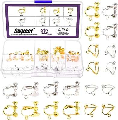 Boucles d'oreilles à clip non percées. En quête de produits de qualité à des prix abordables ? DIAYTAR COTE D'IVOIRE  est là pour vous servir. Parcourez notre boutique en ligne et découvrez notre assortiment exhaustif d'articles discount, couvrant tous les univers, de la maison à l'électroménager, en passant par l'informatique, la mode et les gadgets. Vivez une expérience de shopping unique en profitant de tarifs exceptionnels et faites de bonnes affaires en ligne.