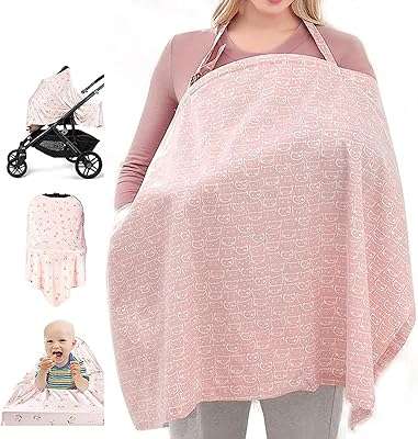 Couverture d'allaitement couverture d'allaitement pour bébé grande d'intimité châle bavoir momie en mousseline. À la recherche de bonnes affaires ? DIAYTAR COTE D'IVOIRE  vous offre une large gamme de produits discount pour la maison, l'électroménager, l'informatique, la mode et les gadgets. Profitez de prix imbattables sans sacrifier la qualité !