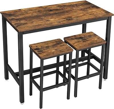 Mahmayi ensemble de 3 tables de salle à manger et de cuisine 2 pièces en édition. Découvrez DIAYTAR COTE D'IVOIRE, votre destination ultime pour des achats malins à prix cassés ! Explorez notre catalogue en ligne et trouvez des réductions incroyables sur des produits indispensables pour la maison, l'électroménager, l'informatique ainsi que des accessoires de mode et des gadgets à la pointe de la tendance.
