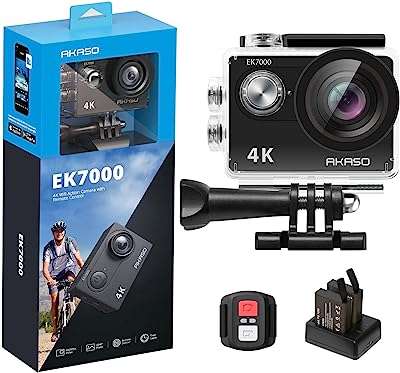 Akaso ek7000 4k uhd wi fi caméra d'action sportive étanche caméscope grand angle 170° et kit. Ne cherchez plus, DIAYTAR COTE D'IVOIRE  est le site discount ultime pour toutes vos envies shopping. Laissez-vous surprendre par notre gamme variée, allant des produits pour la maison aux accessoires high-tech indispensables à la vie moderne, et bénéficiez des prix les plus bas du marché. Explorez notre boutique en ligne dès aujourd'hui et faites de bonnes affaires en un clic !