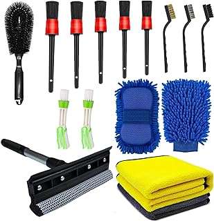 Moonmen 15 pièces kit de nettoyage de voiture kit d'outils de lavage de voiture pour le extérieur. Explorez DIAYTAR COTE D'IVOIRE  et découvrez un monde de produits discount passionnants. Que vous recherchiez des appareils électroménagers efficaces, des vêtements stylés ou des gadgets innovants, notre boutique en ligne dispose de tout cela et bien plus encore.  Profitez d'une expérience shopping unique tout en faisant des économies énormes chez nous !
