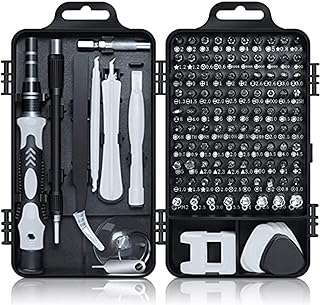 Kit d'outils de réparation électronique 115 en 1 en acier au chrome vanadium avec étui. Ne cherchez plus, DIAYTAR COTE D'IVOIRE  est la boutique en ligne qu'il vous faut pour trouver tout ce dont vous avez besoin à petit prix ! Du petit électroménager aux articles de mode tendance en passant par les dernières technologies, explorez notre vaste catalogue et réalisez de véritables bonnes affaires !