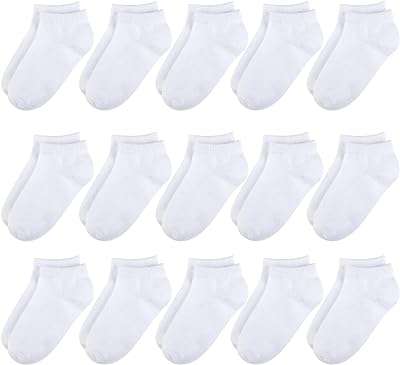 15 pièces chaussettes bébé pour garçons et filles de sport courtes à la cheville. Ne cherchez plus, DIAYTAR COTE D'IVOIRE  est la boutique en ligne qu'il vous faut ! Explorez notre large assortiment de produits discount allant des articles pour la maison à l'électroménager, en passant par l'informatique, la mode et les gadgets. Profitez de notre plateforme conviviale pour trouver les meilleures affaires et économiser sans effort.