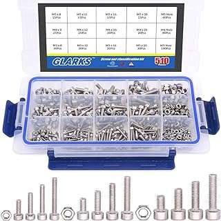 Kit d'assortiment d'écrous à tête hexagonale en acier inoxydable 304. Bienvenue chez DIAYTAR COTE D'IVOIRE, votre destination en ligne pour des produits discount à prix imbattables ! Que vous ayez besoin d'électroménager, d'articles pour la maison, de gadgets high-tech, de vêtements à la mode ou d'accessoires informatiques, nous avons tout ce qu'il vous faut. Faites des économies tout en profitant de la meilleure qualité grâce à notre large gamme de produits.