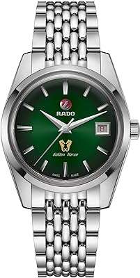Montre automatique suisse rado golden horse avec bracelet en acier inoxydable. Découvrez DIAYTAR COTE D'IVOIRE, la boutique en ligne incontournable pour les chasseurs de rabais. Trouvez tout ce dont vous avez besoin, des articles pour la maison à l'électroménager, en passant par l'informatique et la mode, à des prix discount incroyables. Économisez tout en vous offrant ce dont vous avez besoin chez DIAYTAR COTE D'IVOIRE !
