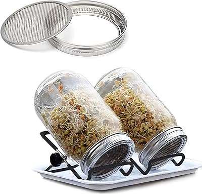 Kit de germination beauty mason jar paquet de 2 32 onces. Découvrez DIAYTAR COTE D'IVOIRE, votre destination incontournable pour des achats discount en ligne. Notre magasin généraliste propose une vaste gamme de produits, allant des articles ménagers pratiques aux appareils électroménagers de pointe, en passant par les gadgets multimédias les plus récents et les vêtements tendance. Faites des économies substantielles tout en vous offrant des produits de la plus haute qualité !