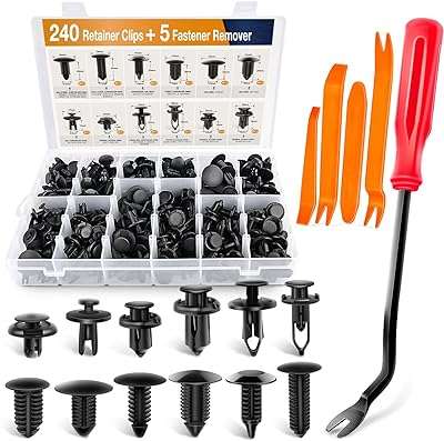 240 pièces de clips de retenue en plastique pour voiture kit de fixation. Découvrez DIAYTAR COTE D'IVOIRE, où vous trouverez une sélection incomparable de produits discount. De la cuisine à la mode en passant par les gadgets high-tech, notre boutique en ligne vous offre la possibilité d'économiser tout en profitant de produits de qualité pour tous les aspects de votre vie.