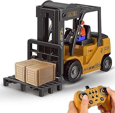 Chariot élévateur télécommandé leopmase jouets de construction de chariot électrique rc à 6 canaux avec boîtes. DIAYTAR COTE D'IVOIRE, la référence du shopping à petits prix en ligne ! Parcourez notre sélection impressionnante de produits discount, allant de l'ameublement à l'électroménager, de la mode aux gadgets. Ne sacrifiez pas votre budget pour vous faire plaisir, choisissez notre boutique en ligne pour des économies garanties sur les articles de qualité.