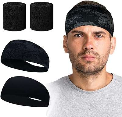 Megauda lot de 2 bandeaux de sport extensibles et doux à manches doubles avec supports. Découvrez DIAYTAR COTE D'IVOIRE, la boutique en ligne qui vous propose une large gamme de produits discount, de l'électroménager à la mode en passant par l'informatique. Bénéficiez de prix avantageux et d'une expérience de shopping en ligne pratique et économique.