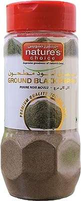 Poudre de poivre noir nature's choice 100 g. Rendez votre shopping en ligne encore plus satisfaisant avec DIAYTAR COTE D'IVOIRE . Notre boutique propose une grande variété de produits discount pour tous les aspects de votre vie, de l'équipement de la maison aux gadgets à la mode. Profitez de nos prix compétitifs et trouvez des offres incroyables sur tous vos achats !