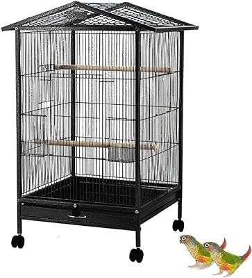 Grande cage à oiseaux glucluse pour perroquet grand pigeon fila perruche ara avec roulettes. Lancez-vous dans une aventure shopping sans fin avec DIAYTAR COTE D'IVOIRE  ! Notre boutique en ligne générale vous propose une multitude de produits discount, allant de l'électroménager de pointe à la mode la plus en vogue. Faites de bonnes affaires et profitez d'une qualité supérieure à des prix défiant toute concurrence.