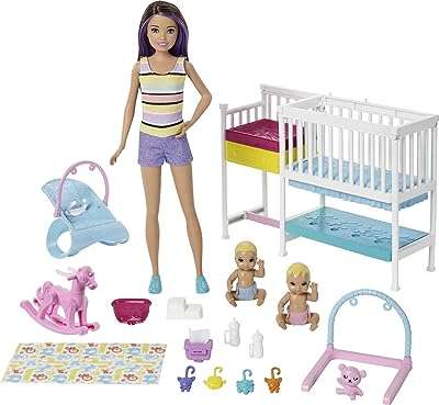 Ensemble de jeu barbie nap & nurture pour bébé avec poupées meubles et plus. Faites des économies sur tous les fronts avec DIAYTAR COTE D'IVOIRE . Parcourez notre boutique en ligne et trouvez tout ce dont vous avez besoin, des appareils électroménagers dernier cri aux vêtements à la mode, en passant par les gadgets high-tech, le tout à des prix imbattables.