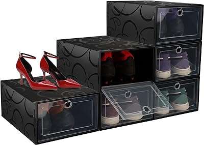 6 pièces boîte à chaussures en plastique transparent urbazar boîtes de rangement. Get more bang for your buck at DIAYTAR COTE D'IVOIRE, the leading online store for discounted products. With a diverse range of items, including household essentials, electronics, fashionable clothing, and trendy gadgets, our store guarantees remarkable savings without compromising on quality or style. Shop smart and save big with us today.