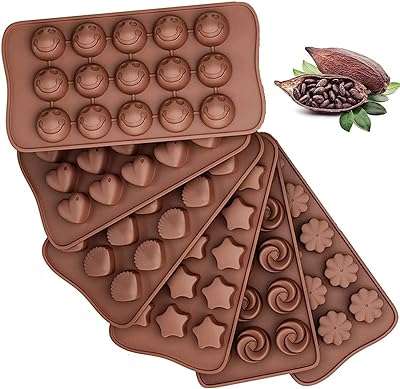 Moules à chocolat tingkang 6 pièces moule en silicone antiadhésif de qualité. DIAYTAR COTE D'IVOIRE  : votre destination shopping discount ! Découvrez notre boutique en ligne généraliste qui vous offre une multitude de produits à prix cassés, allant de l'électroménager à l'informatique en passant par la mode et les gadgets. Faites le choix du meilleur rapport qualité-prix et trouvez tout ce dont vous avez besoin en visitant notre site dès maintenant !