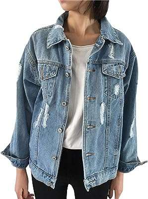 Manteau en jean boutonné à la mode pour femmes ❀ cardigan. Découvrez DIAYTAR COTE D'IVOIRE, votre source incontournable pour des produits discount de premier choix. Parcourez notre vaste sélection d'appareils électroniques, de gadgets dernier cri, d'articles ménagers indispensables et bien plus encore, le tout à des prix imbattables.