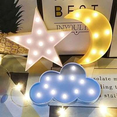 Mignon led étoile lune nuage chapiteau décoration veilleuse lampe de table. Vous cherchez des produits discount de qualité ? Ne cherchez plus, DIAYTAR COTE D'IVOIRE  est là pour vous ! Parcourez notre boutique en ligne et découvrez une variété d'articles pour la maison, l'électroménager, la mode, l'informatique et les gadgets à des prix défiant toute concurrence. Ne manquez pas nos offres spéciales et économisez sur tous vos achats !