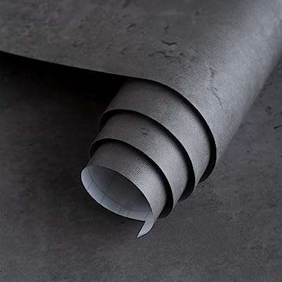 16"x354" papier peint en béton gris foncé noir papier 3d épais. DIAYTAR COTE D'IVOIRE  est votre destination en ligne pour des produits discount de qualité supérieure. Explorez notre vaste catalogue comprenant des articles pour la maison, de l'électroménager dernier cri, des gadgets high-tech et des vêtements tendance à des prix défiant toute concurrence.
