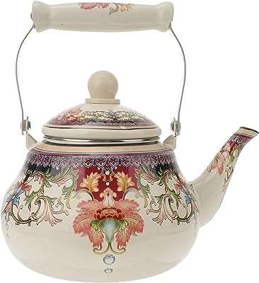 Bouilloire à thé émaillée elibis classic 2l théière en acier émaillé pour cuisinière. Découvrez DIAYTAR COTE D'IVOIRE, votre boutique en ligne incontournable pour des affaires discount. Profitez de nos multiples catégories allant des articles pour la maison aux gadgets dernier cri, en passant par la mode à petits prix. Faites-vous plaisir sans vous ruiner avec notre sélection variée !