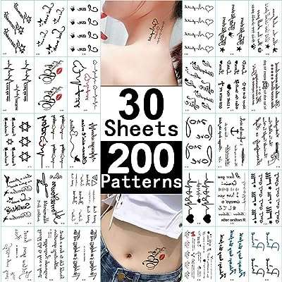 Petite rose tatouages ​​temporaires 30 feuilles faux autocollants de tatouage noir pour femmes. Vous cherchez des produits discount de qualité ? Ne cherchez plus, DIAYTAR COTE D'IVOIRE  est là pour vous ! Parcourez notre boutique en ligne et découvrez une variété d'articles pour la maison, l'électroménager, la mode, l'informatique et les gadgets à des prix défiant toute concurrence. Ne manquez pas nos offres spéciales et économisez sur tous vos achats !