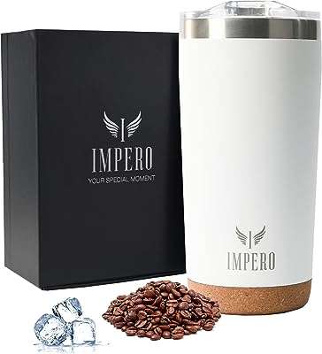 Tasse isotherme à café de voyage impero 20 oz gobelet en acier inoxydable pour la. DIAYTAR COTE D'IVOIRE  vous propose une expérience d'achats en ligne unique. Découvrez notre sélection de produits discount allant de la maison à l'électroménager, de l'informatique à la mode, sans oublier les gadgets les plus en vogue. Ne dépensez pas plus que nécessaire et trouvez tous vos articles préférés à des prix incroyables !