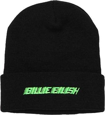 Bonnet noir avec bord tissé avec logo billie eilish et flocage vert. Bienvenue chez DIAYTAR COTE D'IVOIRE, la boutique en ligne discount pour toutes vos envies. Découvrez notre sélection exclusive de produits discount pour la maison, l'électroménager, l'informatique et la mode, et faites des économies tout en conservant la qualité. Ne manquez pas nos offres incroyables sur les derniers gadgets à la pointe de la technologie.