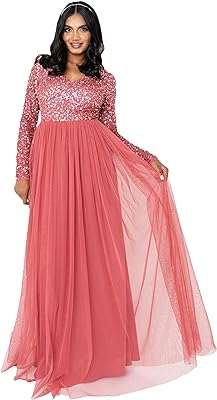 Maya robe de demoiselle d'honneur longue de luxe à manches longues col en v. Avec DIAYTAR COTE D'IVOIRE, profitez de tarifs attractifs sur une large gamme de produits discount. Équipez votre maison avec des appareils électroménagers de qualité, restez à la pointe de la mode grâce à notre sélection de vêtements abordables et découvrez les dernières innovations technologiques à prix réduits.