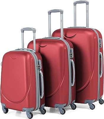 Sac à bagages spinner élégant léger et durable avec 4 roulettes bordeaux lot de 3. Faites des économies tout en faisant plaisir à toute la famille avec DIAYTAR COTE D'IVOIRE . Notre boutique en ligne généraliste vous propose une variété de produits discount, de l'électroménager pratique à l'informatique de pointe, en passant par la mode tendance, afin de répondre à tous vos besoins, quel que soit votre budget.