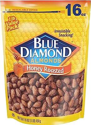 Blue diamond almonds amandes rôties au miel 1 livre (paquet de 1). Maximisez votre budget chez DIAYTAR COTE D'IVOIRE, votre destination en ligne pour des affaires imbattables. Nous vous offrons une gamme complète de produits discount, allant des articles de la maison à l'électroménager, de l'informatique à la mode. Faites des économies sans compromettre la qualité avec DIAYTAR COTE D'IVOIRE !