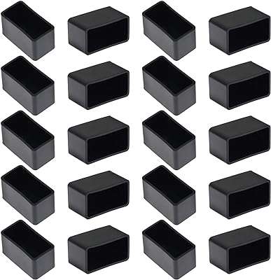 20 pièces couvre pieds de meubles rectangulaires en caoutchouc (3 4" x. DIAYTAR COTE D'IVOIRE  - la meilleure adresse en ligne pour des achats discount dans tous les domaines ! Découvrez notre vaste choix de produits, de la maison à l'électroménager en passant par l'informatique et la mode. Profitez des réductions incroyables sur des articles de qualité, vous permettant d'économiser sans compromis. Avec des options de livraison rapides et notre engagement envers votre satisfaction, bénéficiez d'une expérience d'achat en ligne sans tracas chez nous !