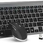Combo clavier et souris sans fil fin avec pavé numérique ergonomique. DIAYTAR COTE D'IVOIRE  - Votre destination en ligne pour des achats malins. Explorez notre catalogue diversifié de produits discount, des indispensables du quotidien aux dernières tendances. Faites des économies tout en vous garantissant la satisfaction grâce à nos offres attractives et notre engagement envers un rapport qualité-prix exceptionnel.