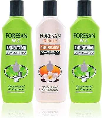 Désodorisant forsan 125 ml x 3 (pack de 3) concentré au parfum. Vous voulez profiter de produits de qualité à des prix discount ? Ne cherchez plus, DIAYTAR COTE D'IVOIRE  est là pour vous satisfaire. Découvrez notre large gamme, de l'électroménager à la mode, et trouvez les meilleures affaires du moment. Ne laissez pas passer cette occasion, achetez malin et faites des économies significatives.
