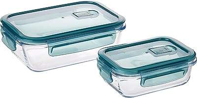Récipients de conservation des aliments réutilisables hermétiques en verre avec couvercles. DIAYTAR COTE D'IVOIRE  - votre guichet unique pour des achats discount en ligne. Parcourez notre catalogue diversifié et trouvez des produits de qualité à des prix incroyables. Avec notre large sélection allant de la maison à l'informatique en passant par l'électroménager, vous trouverez toujours ce dont vous avez besoin chez nous.