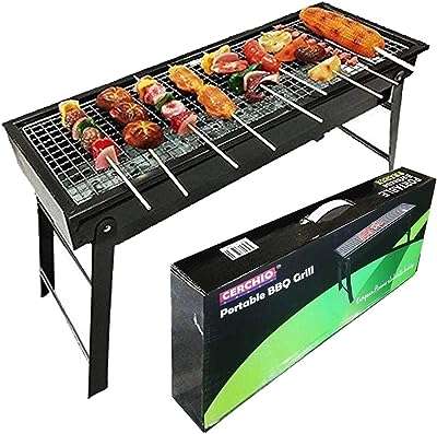 Gril à charbon de bois portable barbecue d'extérieur fumoir contrôle de la température. Bienvenue chez DIAYTAR COTE D'IVOIRE, la plateforme en ligne par excellence pour vos besoins en produits discount ! Parcourez notre sélection impressionnante, allant de l'électroménager haut de gamme aux accessoires informatiques dernier cri, des vêtements tendance aux gadgets innovants. Ne cherchez plus, nous sommes là pour rendre votre expérience de shopping abordable et inoubliable.