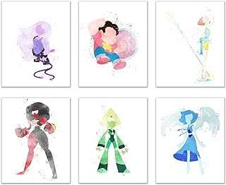 Affiches de steven universe lot de 6 (8" x 10") décoration. Ne payez pas plus cher ! DIAYTAR COTE D'IVOIRE  vous offre des produits discount de qualité supérieure à des prix abordables. Découvrez notre large sélection d'articles pour la maison, l'électroménager, l'informatique, la mode et les gadgets les plus recherchés. Visitez notre site dès maintenant et bénéficiez de nos offres exclusives pour économiser sur tous vos achats.