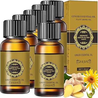 Paquet de 6 huiles de massage au gingembre huile de gingembre pour drainage du ventre. Avec DIAYTAR COTE D'IVOIRE, profitez de tarifs attractifs sur une large gamme de produits discount. Équipez votre maison avec des appareils électroménagers de qualité, restez à la pointe de la mode grâce à notre sélection de vêtements abordables et découvrez les dernières innovations technologiques à prix réduits.