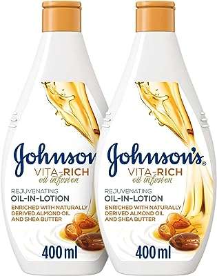 Johnson's lotion pour le corps huile régénérante riche en vita 400. Faites de bonnes affaires en matière d'électroménager sur DIAYTAR COTE D'IVOIRE  ! Notre boutique en ligne propose une large gamme d'appareils ménagers à des prix imbattables. Que ce soit pour une machine à laver, un réfrigérateur ou un aspirateur, vous trouverez tout ce dont vous avez besoin chez nous.
