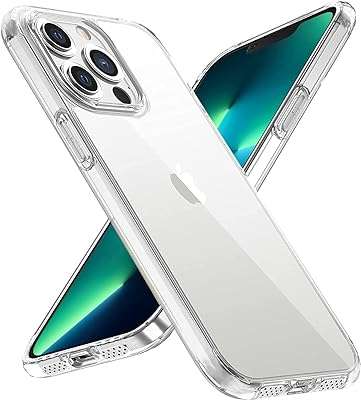 Coque arrière transparente zubetec pour iphone 13 pro en tpu résistant à la chaleur